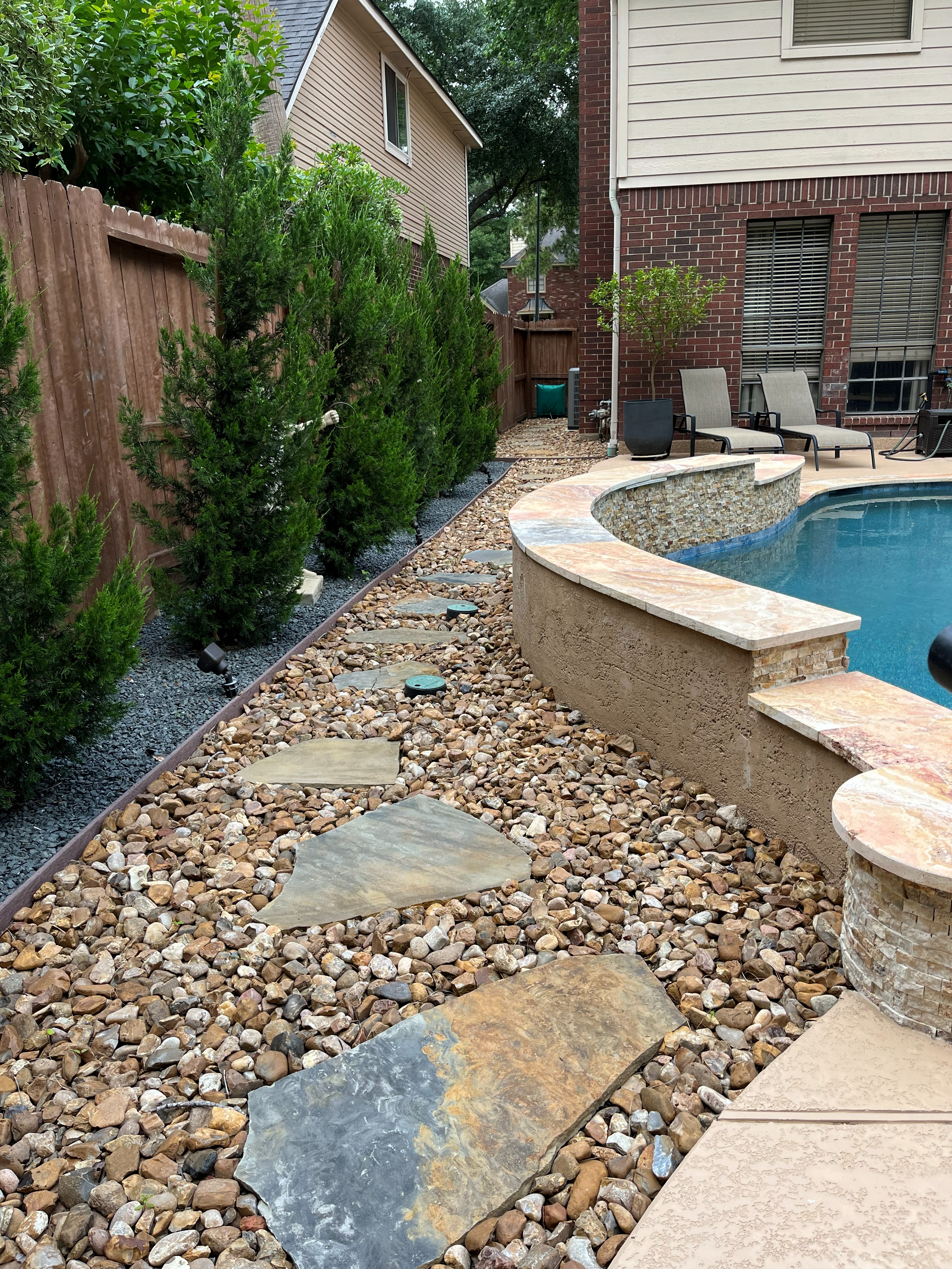Flagstone walkway Houston TX